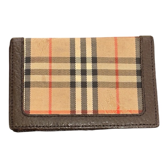 Vintage Burberry’s London Nova Check Card Holder  – Pre-Burberry Era - Picture 2 of 9